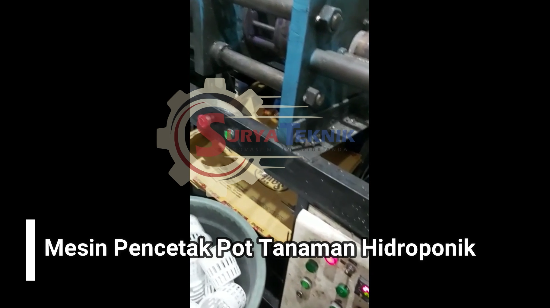 mesin pencetak pot hidroponik